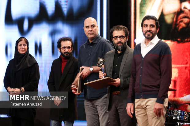 Closing ceremony of 40th Tehran Int'l Short Film Festival
