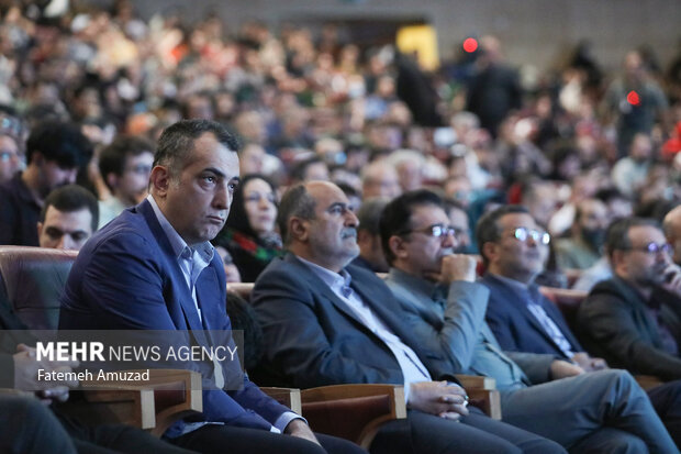 Closing ceremony of 40th Tehran Int'l Short Film Festival
