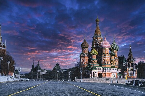 مکان‌های دیدنی مسکو در شب