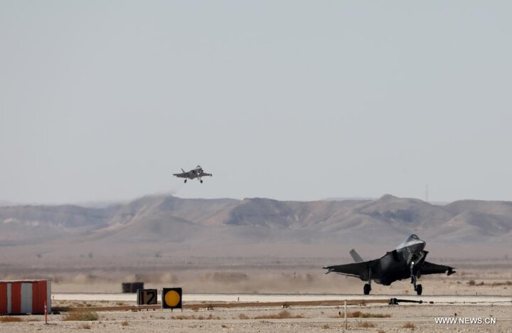 حمله موشکی قسام به ایلات/ طنین آژیر خطر در پایگاه هوایی عوفدا