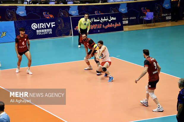  دیدار تیم‌های والیبال شهرداری ارومیه با فولاد سیرجان ایرانیان