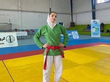 دختر بجنوردی مدال طلای مسابقات کوراش قهرمانی کشور را کسب کرد