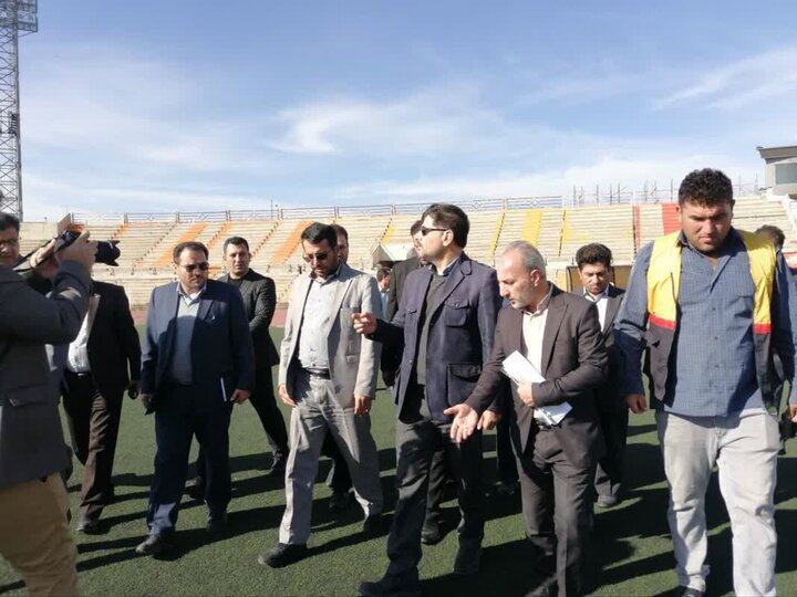 وضعیت پروژه ورزشگاه علی دایی اردبیل غیرقابل قبول است
