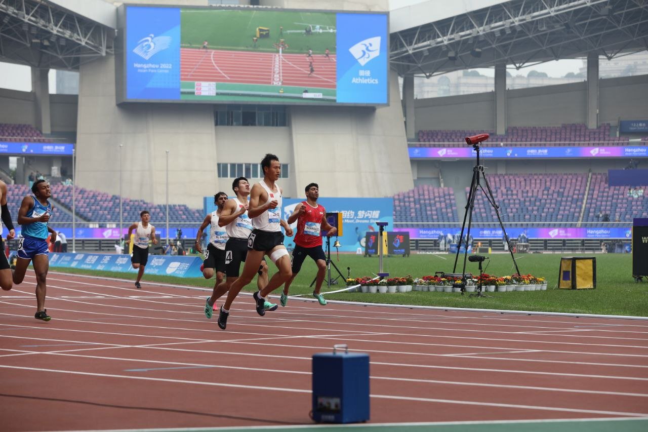 Iran’s Hatami collects bronze at 100m T38