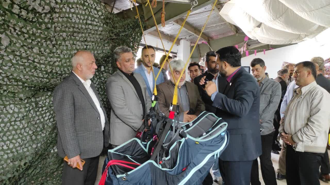 افتتاح سایت ورزشهای هوایی در آستانه اشرفیه