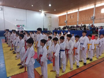 برگزاری مسابقات کاراته غرب گیلان به میزبانی فومن/ ۱۲۰ کاراته کار شرکت کردند