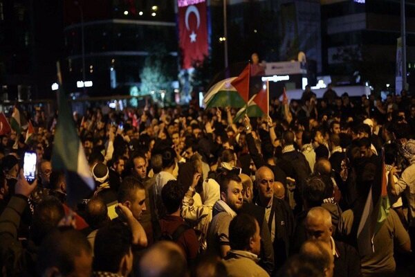 Siynosit Rejim'in Gazze saldırıları Türkiye'de protesto edildi