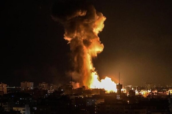 غزہ پر صہیونی جارحیت، ایک رات میں 100 سے زائد فلسطینی شہید