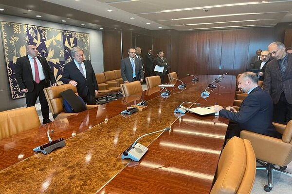 Emir Abdullahiyan ile Guterres New York'ta görüştü