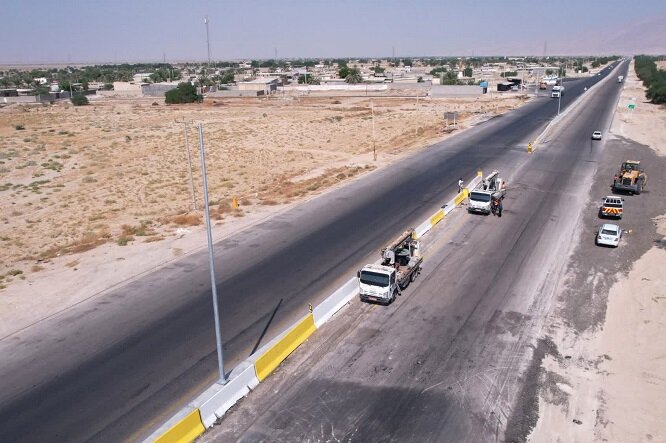 روشنایی ۶ کیلومتر از جاده‌های بوشهر تامین شد
