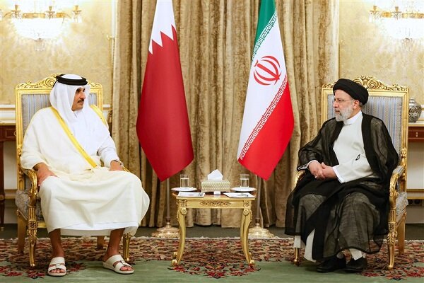 Cumhurbaşkanı Reisi Katar Emiri ile görüştü