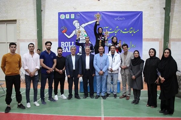 پایان مسابقات رول بال بانوان کشور در یزد