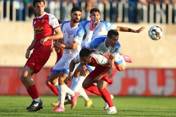 بازی تیم فوتبال پرسپولیس و ملوان