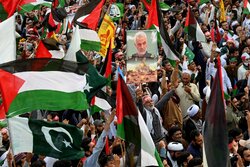 خشم معترضان پاکستانی از همدستی آمریکا و اسرائیل در بمباران غزه