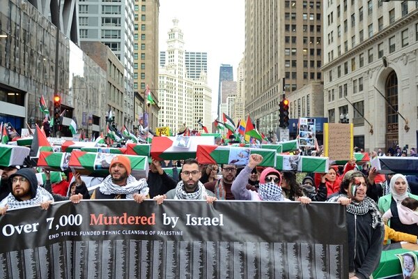 ABD'de İsrail karşıtı protestolar düzenlendi
