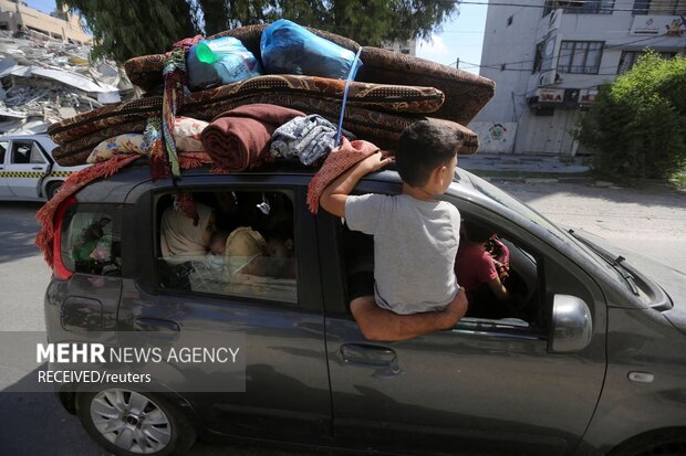 Gazzeliler artık kendi şehirlerinde mülteci