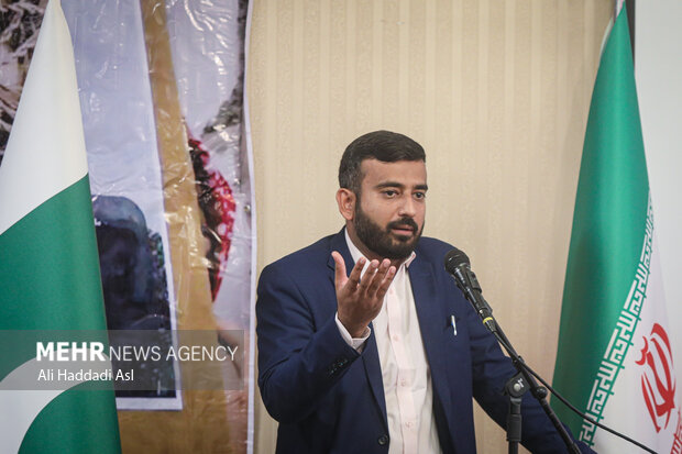 مراسم روز کشمیر صبح روز یکشنبه ۷ آبان ماه ۱۴۰۲ با حضور محمد مدثر تیپو سفیر پاکستان در ایران و ساجد بلال رایزن کنسولی در سفارت پاکستان برگزار شد
