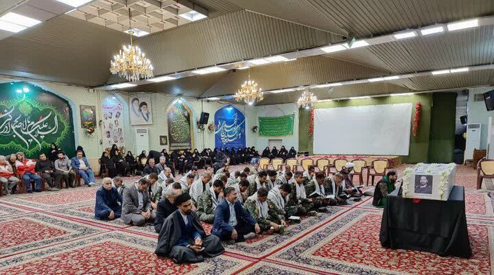 پیکر جانباز شهید در مشهد تشییع و خاکسپاری شد پیکر جانباز شهید در مشهد تشییع و خاکسپاری شد
