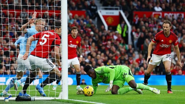 شلیک های هالند به قلب شیاطین سرخ/ تن هاخ ناکار ماند