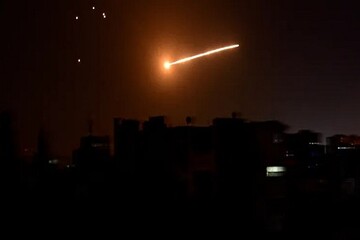 Israeli regime targets Syria with missiles