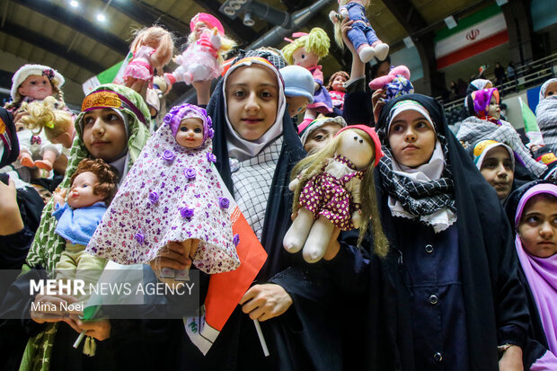 
Pro-Gaza gathering in Tabriz