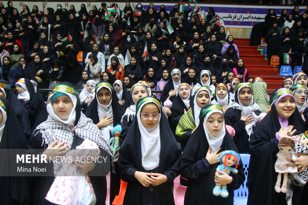 
Pro-Gaza gathering in Tabriz