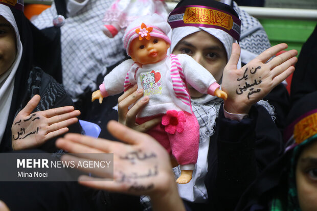 
Pro-Gaza gathering in Tabriz