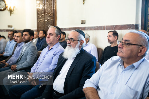  تجمع اليهود الايرانيين لإدانة جرائم الكيان الصهيوني في غزة