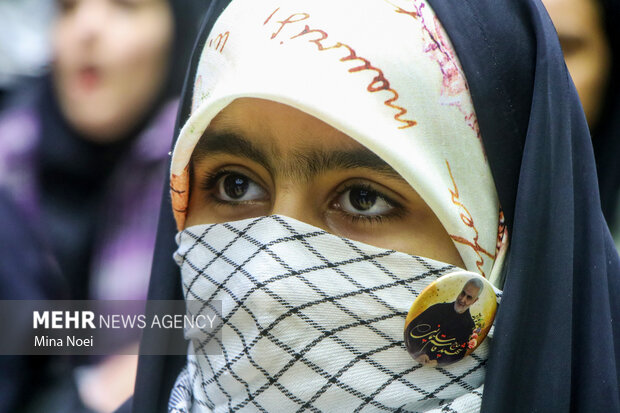 
Pro-Gaza gathering in Tabriz