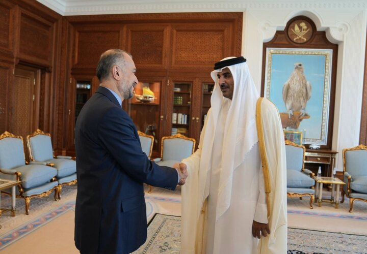 Emir Abdullahiyan'dan kritik Katar ziyareti Emir Abdullahiyan'dan kritik Katar ziyareti