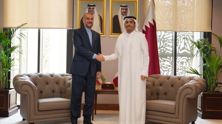 Emir Abdullahiyan Katarlı mevkidaşı ile görüştü
