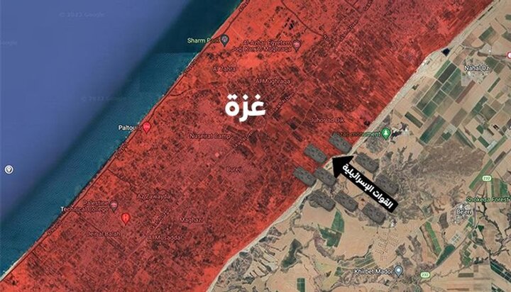 عملیات تانک‌های اسرائیلی برای قطع ارتباط جنوب از شمال نوار غزه