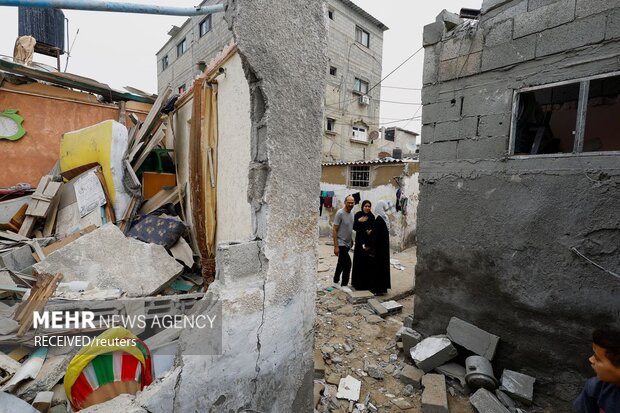 تداوم حمله وحشیانه رژیم صهیونیستی به مردم مظلوم غزه
