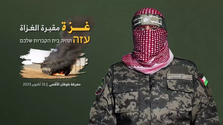 ابو عبيدة: غزة ستكون مقبرة للعدو ووحلا لجنوده وقيادته السياسية والعسكرية