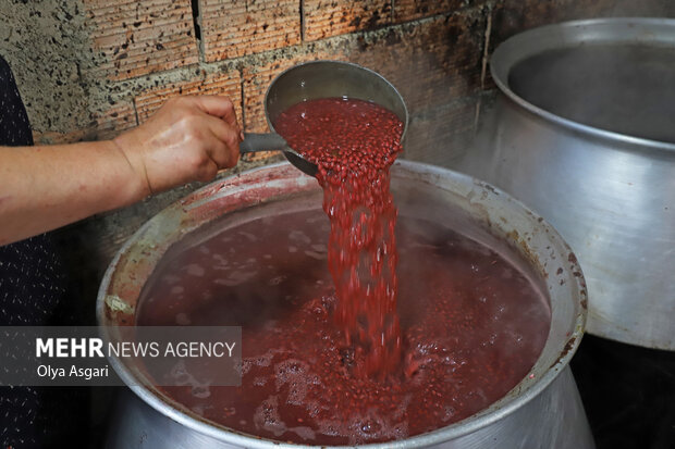 Gülistan eyaletinde kadınların ürettiği ev yapımı nar turşusu