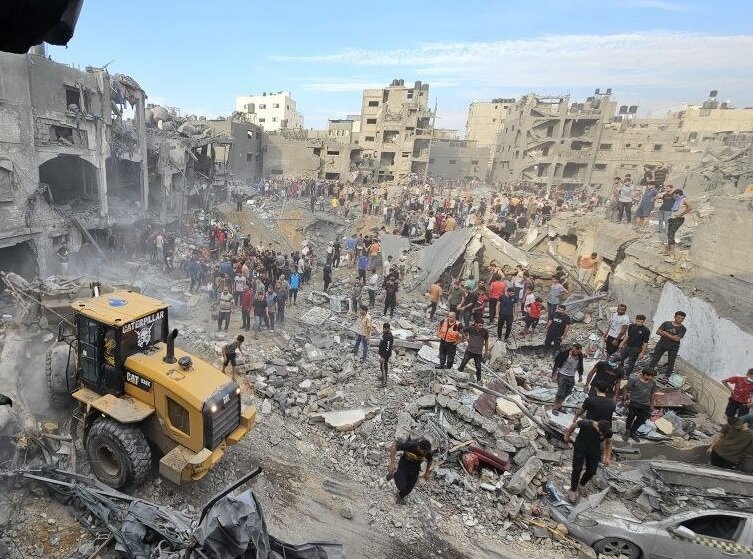 حملات چندجانبه اشغالگران علیه غزه
