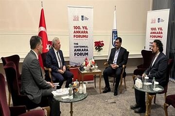 Tahran Belediye yetkilisi Mansur Yavaş ile görüştü