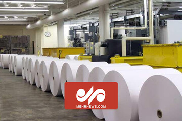 تولید کاغذ به ۸۰ هزار تن رسیده است