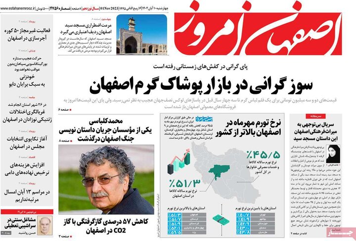 روزنامه های اصفهان