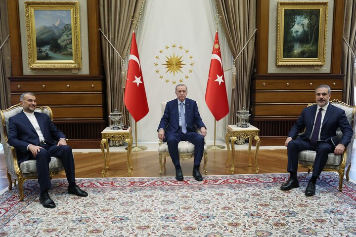 Emir Abdullahiyan, Ankara'da Erdoğan ile görüştü