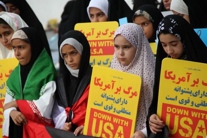 اجتماع مادران و کودکان آستارایی در پی جنایات رژیم اشغالگر قدس