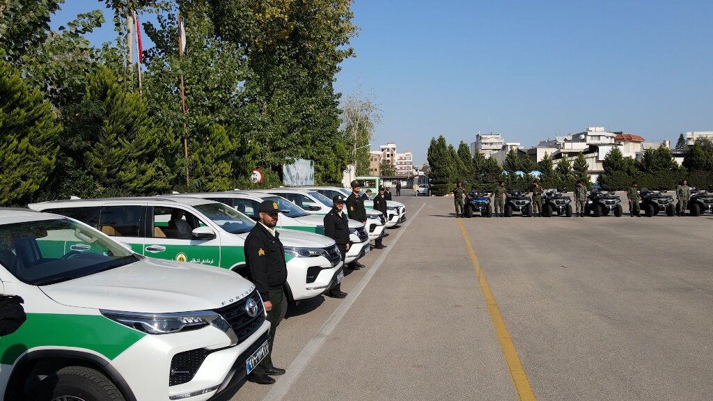 ۳۳ دستگاه خودرو و موتورسیکلت به ناوگان موتوری پلیس الحاق شد