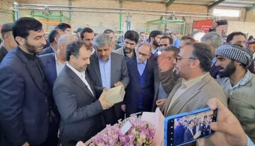 کارخانه آجر سفال قروه راه اندازی شد