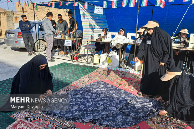 اردوی جهادی بسیج اصناف شهرستان اسفراین