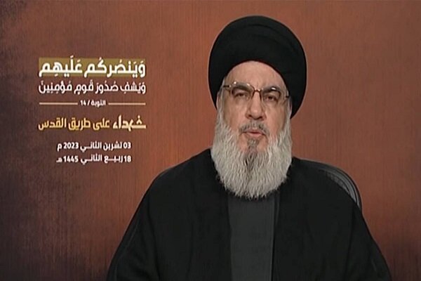 US fully responsible for events in Gaza: Nasrallah