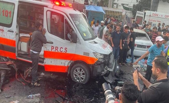 قتل عام خونین دیگری در غزه/ بیمارستان الشفا بمباران شد
