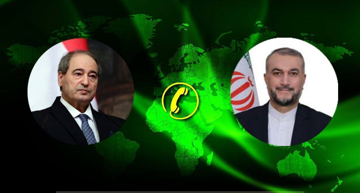 Iran FM consults with Syrian counterpart