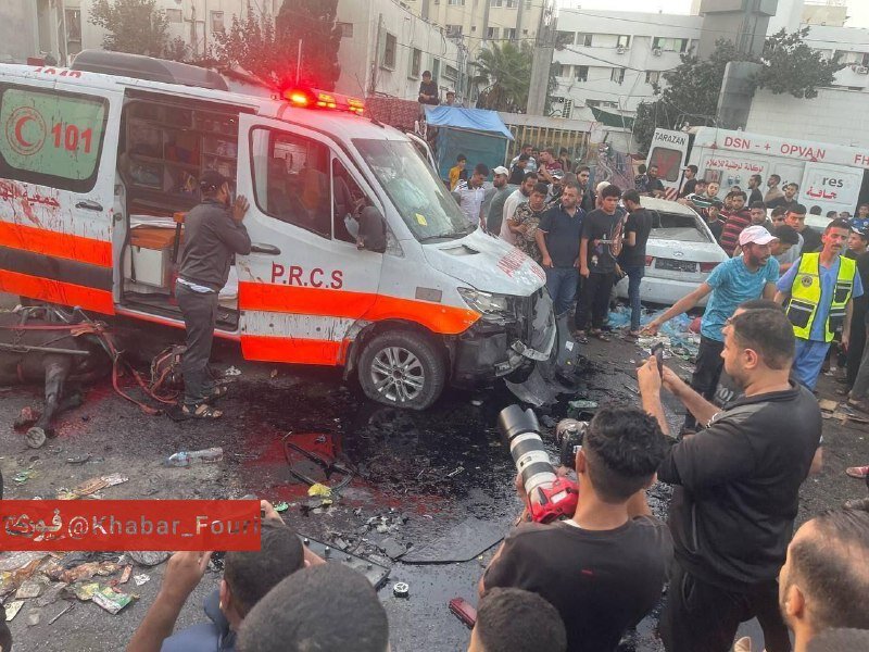 Israel hits Gaza medical convoy