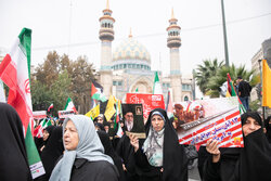 Aban 13th rally in Tehran