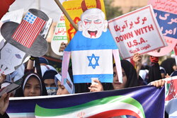 تجمع مردم دارالمومنین هرسین در حمایت از مردم غزه برگزار می‌شود